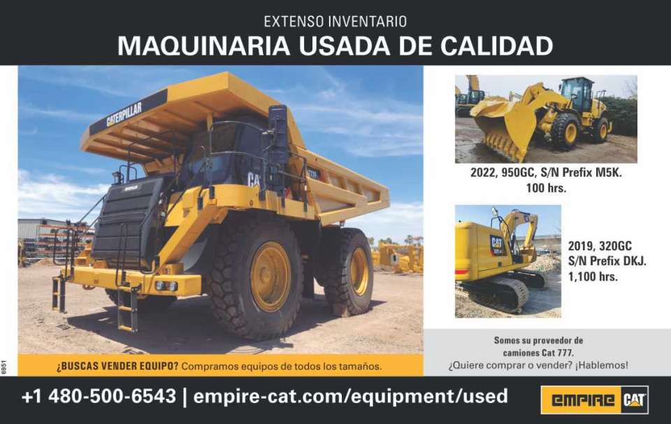 Camiones de transporte CAT 777F reconstruidos 2009 & 2010 Tren motriz + reconstruccion de hidraulicos certificado por CAT Solo quedan 13 camiones disponibles para enviar a todo el mundo