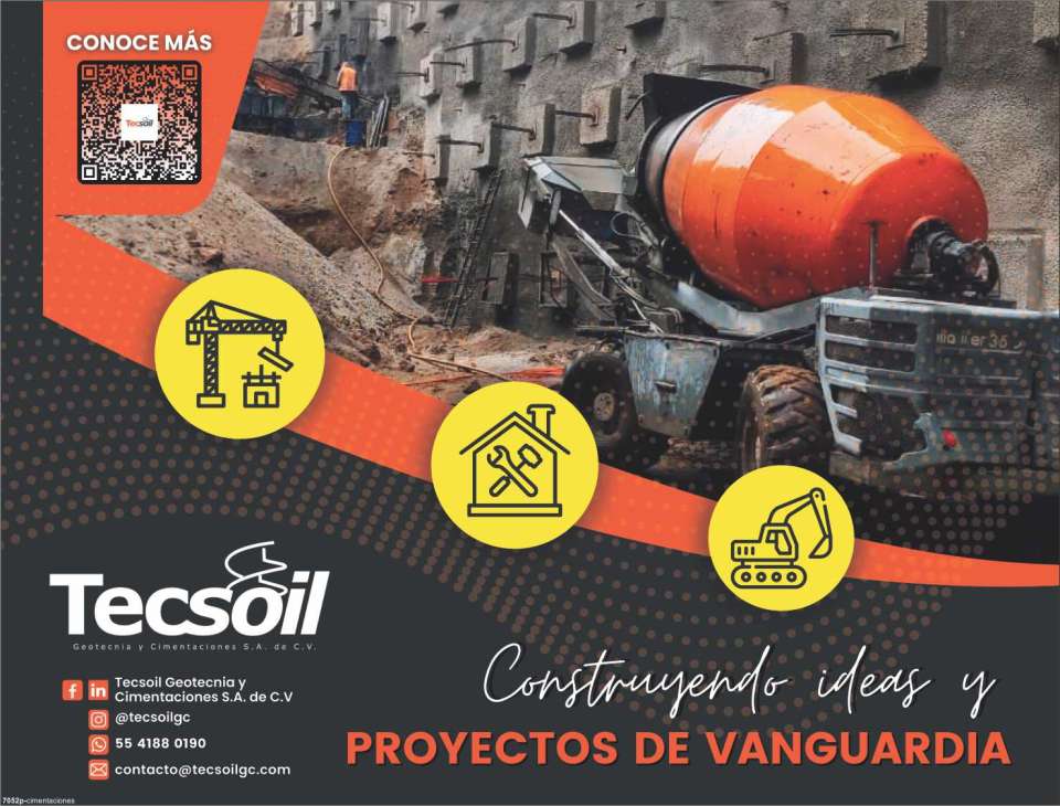 Phreatic Surface Control, Anchoring, Foundations, Concrete Spraying, Pile Foundations, Grouting, Soil Mechanics, Micropiles, Foundations Walls, Retaining Wall, Rental Equipment.